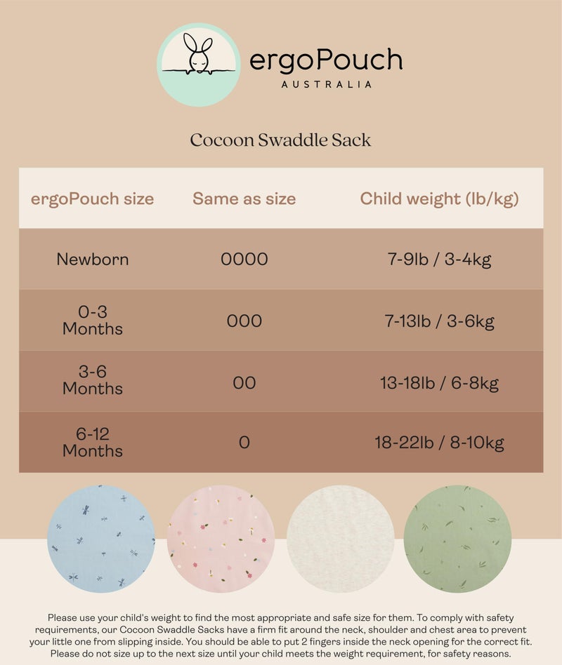 إرجو باوتش كيس قماط شرنقة من ergoPouch 2.5 TOG - كيس نوم للأطفال، مقاس مريح لطيف يساعد على تهدئة منعكس البداية، مثالي للنوم بالذراعين داخل وخارج المنزل، نسيج ناعم مسامي لنوم أفضل (6-12 شهرًا، حكيم) - Image 5